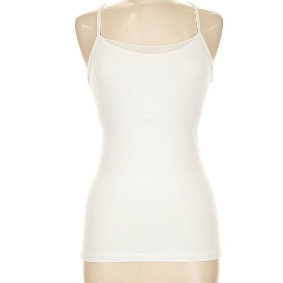 Lululemon White Power Y Cami Tank — Seamless Stretchy Basic - Picture 1 of 2